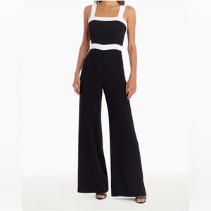 NWT Amanda Uprichard Black and White Jumpsuit